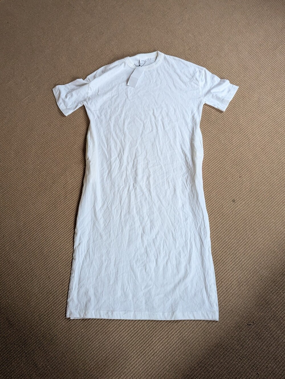 KOTN Short Sleeved Midi Cotton Tshirt Dress
